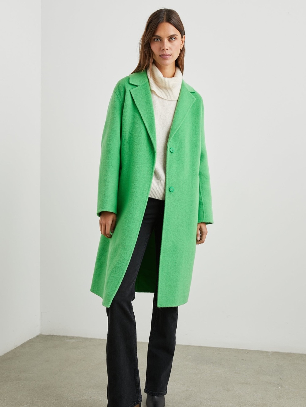 Rails Lore Coat Green Apple XS